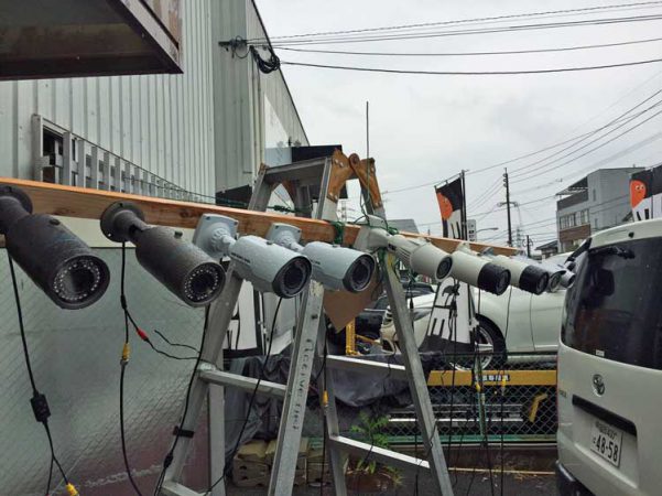 防犯カメラ 実験 防犯カメラ 実験
