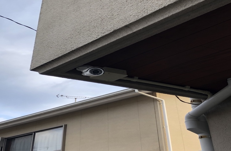 防犯,監視カメラ設置してきました。・・・一戸建て編
