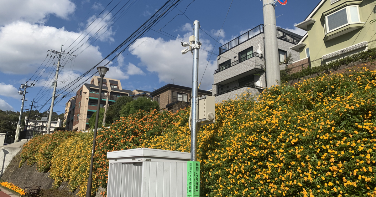 福岡市街頭防犯カメラ設置補助金制度ご利用例